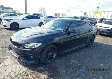 2015 BMW 428 Gran Coupe xDrive из США, поврежденный, VIN WBA4A7C5XFD415646